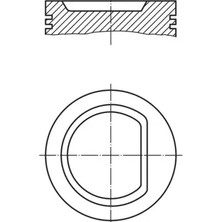 Piston Segman - (Fiat Ducato, Ulysse) - (KING-187510863)