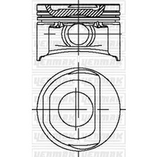 Piston Segman - (Fiat Panda, Grande Punto, Punto, Doblo, Fiorino, Qubo, Idea, Linea, Siena, Mito) - (YENMAK-3104266000)