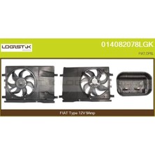 Radyatör Fan ve Motoru - (Fiat Grande Punto, Punto) - (MAHLE-ISITMA-SOGUTMA-CFF424000P)