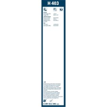Silecek Süpürgesi - (Fiat Scudo) - (BOSCH-3397011592)