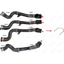 İbraş Turbo Hortum ve Conta - (Dacia Sandero, Duster, Logan, Lodgy) - (IBRAS-11014)