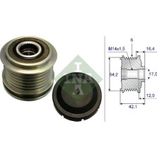 Alternatör Kasnağı - (Fiat Doblo, Ducato, 500, Freemont) - (SCHAEFFLER-INA-535018110)