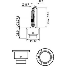 Ampül - (Fiat Stilo) - (PHILIPS-85126VIS1)