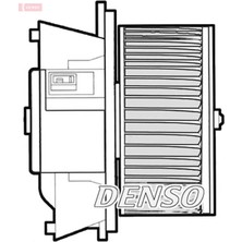 Kalorifer Motoru - (Fiat Doblo, Punto) - (DENSO-DEA09042)