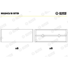Ana Yatak - (Fiat Talento) - (GLYCO-H12435STD)