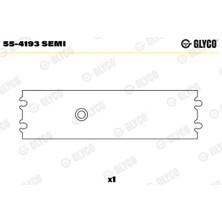 Kol Burcu - (Fiat Tipo, Croma, Coupe, 124, Ritmo, Tempra, 131, Regata, Argenta, Campagnola, Egea, 164, 155) - (GLYCO-554193SEMI)