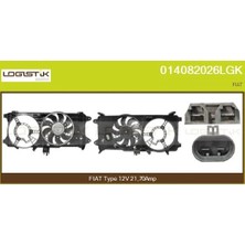 Radyatör Fan ve Motoru - (Fiat Doblo) - (DEUS-EV847600)
