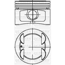 Piston Segman - (Fiat Bravo, Multipla, Marea, Brava, Palio, Siena) - (YENMAK-3104269000)