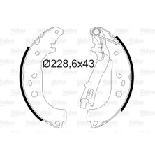 Fren Pabuçlu Balata - (Fiat Qubo, Fiorino) - (VALEO-564085)