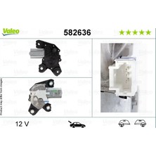 Silecek Motoru - (Fiat Scudo) - (VALEO-582636)