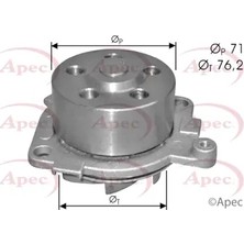 Devirdaim Su Pompası - (Fiat Barchetta, Punto, Bravo, Coupe, Marea, Brava, 159, Giulietta, 156, Spider, Gt, 166, Brera, Gtv, 155, 145) - (KALE-368785)