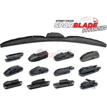 Silecek Süpürgesi - (Fiat Palio, 500, Panda, Doblo, Freemont, Bravo, Croma, Idea, Multipla, Sandero, Duster, 159, Giulietta, Spider, Giulia, Stelvio, Brera) - (MARTIGUES-HV0003)