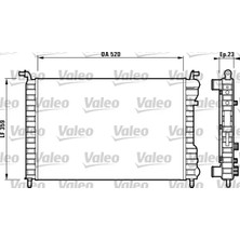 Su Radyatörü - (Fiat Palio, Strada, Siena) - (VALEO-732812)