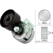 V Kayış Gergi Rulmanı - (Fiat Brava, Punto, Bravo, Stilo, Barchetta, Coupe, Marea, 156, Spider, Gt, 166, Gtv, 155, 145) - (SCHAEFFLER-INA-534010920)