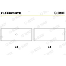 Kol Yatak - (Fiat Siena, 500, Panda, Grande Punto, Punto, Doblo, Tipo, Fiorino, Qubo, Idea, Strada, Linea, Palio, Avventura, Egea, Mito) - (GLYCO-7140334STD)