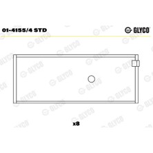 Kol Yatak - (Fiat Ulysse, Scudo) - (GLYCO-F0141554STD)