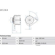 Hc Cargo Alternatör Parçaları - (Fiat Cinquecento, Panda, Seicento) - (HC-CARGO-F032131283)