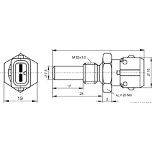 Hararet Müşürü - (Fiat Cinquecento, Ducato, Panda, Punto, Tipo, Bravo, Seicento, Croma, 156, Spider, Gtv, 164, 75, 155, 33, 145) - (BOSCH-0280130026)