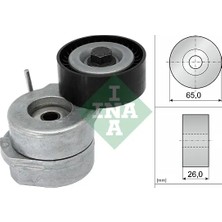 V Kayış Gergi Rulmanı - (Fiat Idea, Grande Punto, Punto, Fiorino, Qubo, Linea, Mito) - (SCHAEFFLER-INA-534005310)