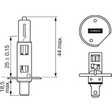 Ampül - (Fiat Ulysse, Ducato, 500, Panda, Punto, Doblo, Bravo, Scudo, Sandero, Duster, Logan, Spring, 159, Giulietta, 156, Spider, Brera, Gtv, 164, 155) - (BOSCH-1987301076)