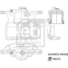 Febi Bilstein Fren Kaliper - (Fiat 500, Doblo, Giulietta) - (FEBI-BILSTEIN-182272)