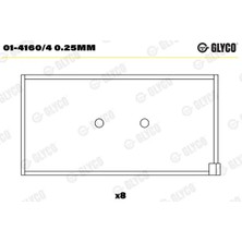 Kol Yatak - (Fiat Marea, Bravo, Brava, 145) - (GLYCO-0141604025MM)