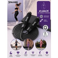 Spalding Atlama Ipi (Köpük Saplı, Rulmanlı, 2.8 Metre Ayarlanabilir Ip)