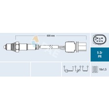 Oksijen (Lambda) Sensörü - (Fiat Scudo, 159, 156, Spider, Gt, Brera) - (FAE-75063)