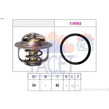 Termostat - (Alfa Romeo 159, Spider, Brera, Croma) - (FACET-78800)