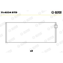 Kol Yatak - (Alfa Romeo Giulietta, 164, 75, 155, 33) - (GLYCO-714234STD)