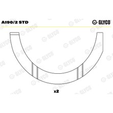 Ay Yatak - (Alfa Romeo Spider, 156, Gt, 166, Gtv, 155, 145, Punto, Doblo, Bravo, Stilo, Barchetta, Coupe, Strada, Marea, Brava, Palio, Siena) - (GLYCO-A1902STD)