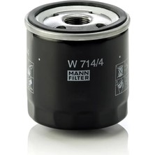 Mann Filter Yağ Filtresi - (Alfa Romeo 145, 156, 166, Ducato, Punto, Doblo, Bravo, Talento, Fiorino, Coupe, Multipla, Strada, Marea, Brava, Palio) - (MANN-FILTER-W7144)
