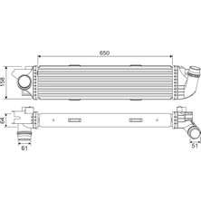 Turbo Radyatörü - (Fiat Talento) - (VALEO-818299)