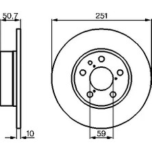 Fren Disk - (Alfa Romeo 164, 156, Croma) - (FRENDI-33207)