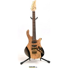 Puandorg Elektro Gitar Gold3 Custom Epoksi & Yıllanmış Ağaç Kişiye Özel