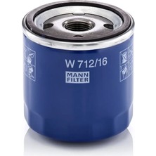 Mann Filter Yağ Filtresi - (Alfa Romeo Gtv, 156, Spider, Gt, 166, 155, 145, Panda, Punto, Doblo, Bravo, Stilo, Seicento, Barchetta, Coupe, Marea, Brava, Palio) - (MANN-FILTER-W71216)