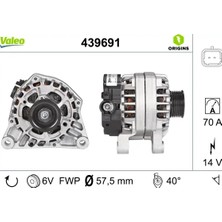 Alternatör - (Fiat Scudo) - (VALEO-439691)