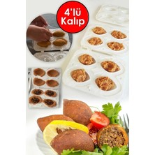 Empressco Içli Köfte Aparatı 4'lü Içliköfte Kalıbı Pratik Içliköfte Yapma Aparatı