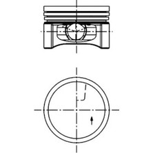 Piston Segman - (Dacia Sandero, Logan) - (KING-188011043)