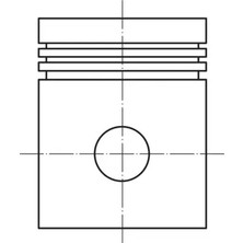 Piston Segman - (Dacia Logan, Sandero) - (FEDERAL-8771856050)