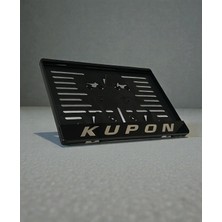 Cartex Motorsiklet Kupon Plakalık Kabartmalı Krom Yazı 1 Adet Motor Plakası