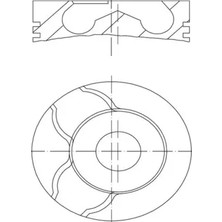 Piston Segman - (Dacia Duster, Sandero, Logan, Dokker, Lodgy) - (FEDERAL-8771831050A)