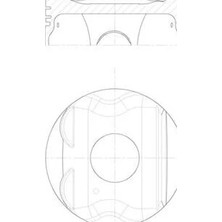 Piston Segman - (Dacia Sandero, Duster, Dokker, Lodgy) - (GOETZE-ENGINE-8771973STD)