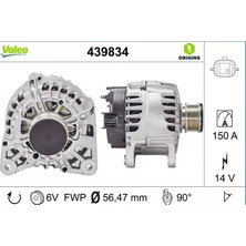 Alternatör Kasnağı - (Dacia Duster, Sandero, Logan, Dokker, Lodgy) - (VALEO-439834)