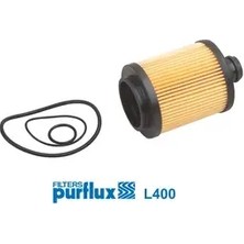 Yağ Filtresi - (Fiat Qubo, 500, Panda, Grande Punto, Punto, Doblo, Tipo, Bravo, Fiorino, Sedici, Idea, Strada, Linea, Egea, 159, Giulietta, Mito, Spider, Brera) - (PURFLUX-L400)