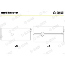 Ana Yatak - (Fiat Ulysse) - (GLYCO-H10745STD)