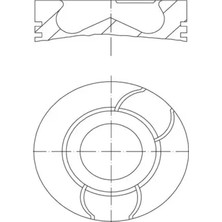 Piston Segman - (Dacia Sandero, Duster, Logan) - (KING-18808844320)
