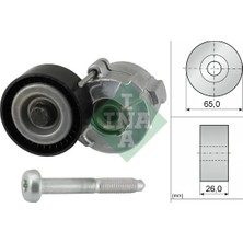 V Kayış Gergi Rulmanı - (Fiat Punto, Ducato, Grande Punto, Doblo, Freemont, Bravo, Stilo, Croma, Sedici, Linea, 159, Giulietta, Mito, Spider, Brera) - (SCHAEFFLER-INA-534061010)