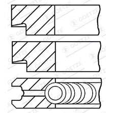 Segman - (Alfa Romeo Gt, 156, Spider, Gtv) - (GOETZE-ENGINE-0814520000)