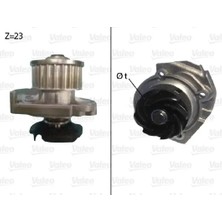 Devirdaim Su Pompası - (Fiat 500, Panda, Grande Punto, Punto, Doblo, Bravo, Stilo, Seicento, Idea, Strada, Linea, Marea, Brava, Palio, Siena) - (VALEO-506686)